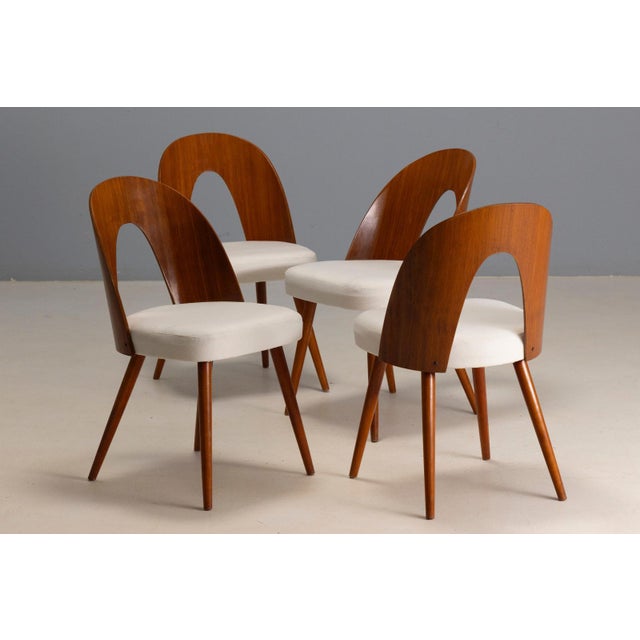 1960s Dining Chairs from Antonín Šuman, Czechoslovakia, 1960s, Set of 4 For Sale - Image 5 of 7