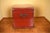 Early 20th Century Antique Chinese Red Lacquered Wooden Chest For Sale - Image 5 of 11