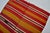 Turkish Vintage Antique Stripe Kilim Rug For Sale - Image 3 of 10