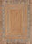Light Blue Scallop Jute Hand Made Rug - 4'x6' For Sale - Image 9 of 9