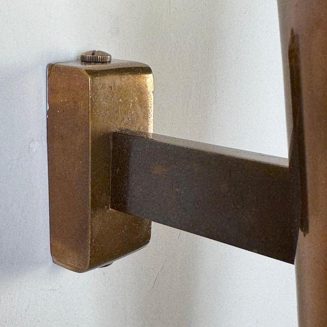 Large Model 1537 Wall Lights by Pietro Chiesa for Fontana Arte, 1940s, Set of 2 For Sale - Image 9 of 17