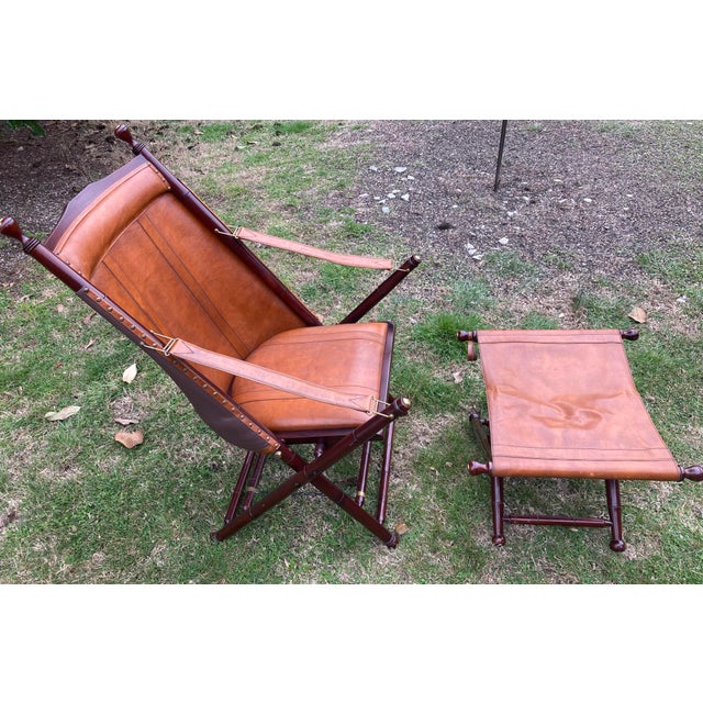 Palecek Palecek National Geographic Chair Set For Sale - Image 4 of 6