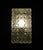 20th Century Rectangular Crystal Sconces, a Pair For Sale - Image 4 of 11