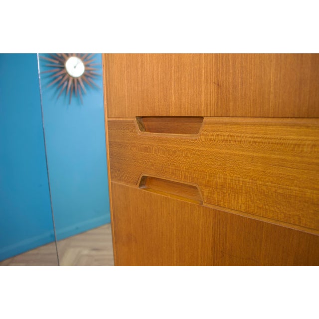 Mid-Century Modern Teak Wardrobe from Uniflex, 1960s For Sale - Image 6 of 12