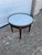 French 19th Century Louis XVI Mahogany Oval Bouillotte Marble Top Side Table For Sale - Image 6 of 8