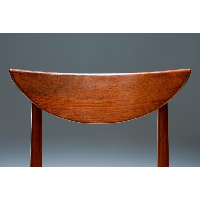 Brown Model 316 Chairs by Peter Hvidt & Orla Mølgaard-Nielsen, 1970s, Set of 6 For Sale - Image 8 of 12