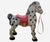 White Rare Vintage 1940s Mobo Metal Bronco Toy Horse From England For Sale - Image 8 of 11