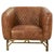 "We are excited to introduce this Industrial Modern leather living room seating collection. The quilted leather is...