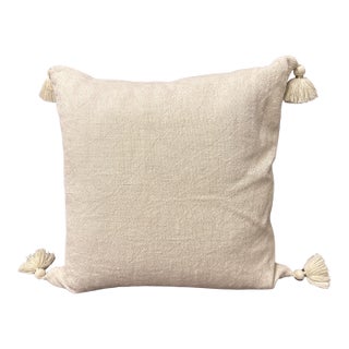 Serena & Lily Tassel Accent Pillow For Sale
