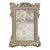 One-of-a-Kind French Country Style Decoupage Art With Hand-Painted Ornate Frame For Sale