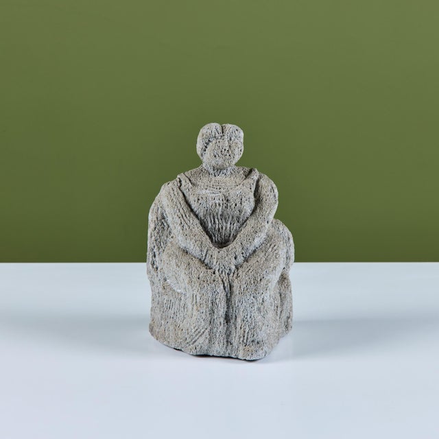 Venus Pumice Stone Sculpture For Sale - Image 4 of 13