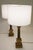 Large Pair Westwood Neoclassical Hollywood Regency Corinthan Column Bronzed Brass Table Lamps 1960's Tony Paul For Sale - Image 10 of 10