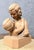 Maternity Terracotta Sculpture in Plaster by D. Daniel, 1800s For Sale - Image 3 of 10