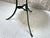 Forest Green Metal Gueridon Garden Table, 1950s For Sale - Image 6 of 7