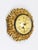 Sunburst Golden Brass Wall Weather Station, 1950s For Sale - Image 3 of 15