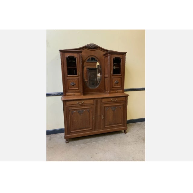 Vintage Art Deco Display Cabinet, 1925 For Sale - Image 10 of 10