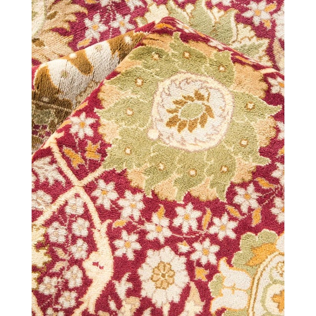 Textile Mogul, One-of-a-Kind Hand-Knotted Area Rug in Purple, 8' 1" x 10' 3" For Sale - Image 7 of 8