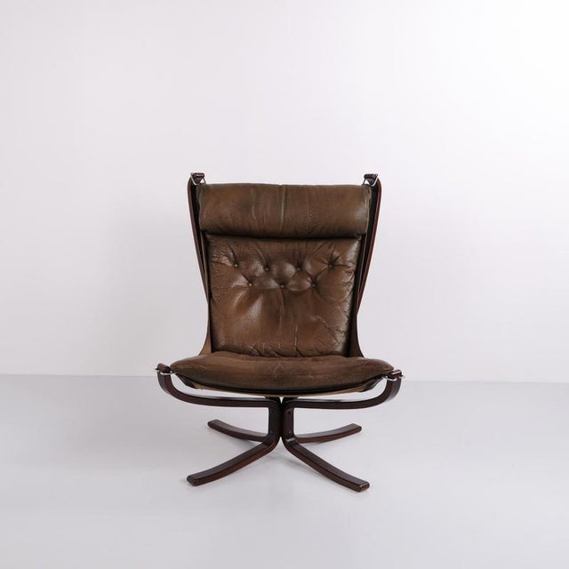 Falcon Lounge Chair by Sigurd Ressell for Vatne Møbler, Norway, 1970s For Sale - Image 10 of 16