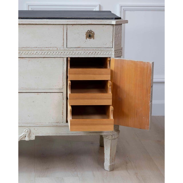 Baroque Swedish 20th Century Baroque Style-Inspired Sideboard For Sale - Image 3 of 13