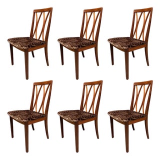 Mid 20th Century G-Plan X Dining Chairs by Leslie Dandy For Sale