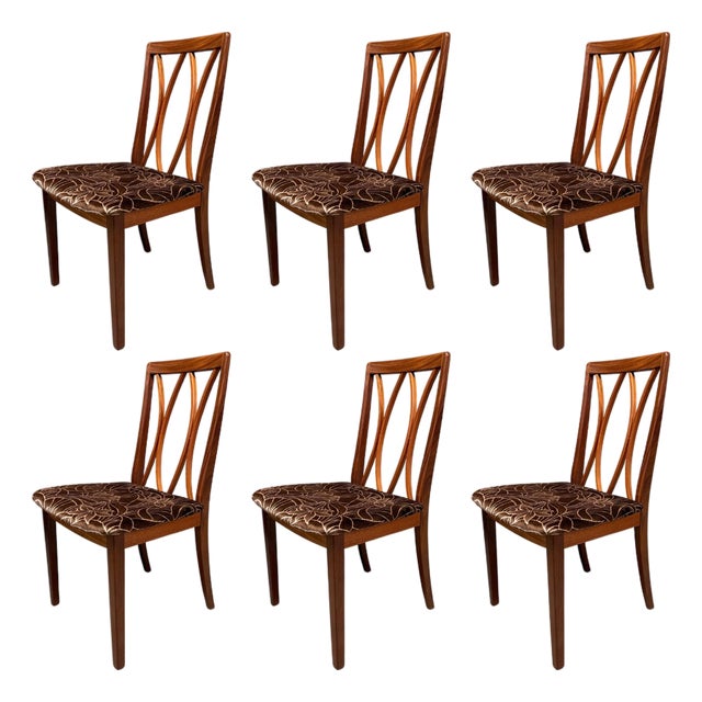 Mid 20th Century G-Plan X Dining Chairs by Leslie Dandy For Sale
