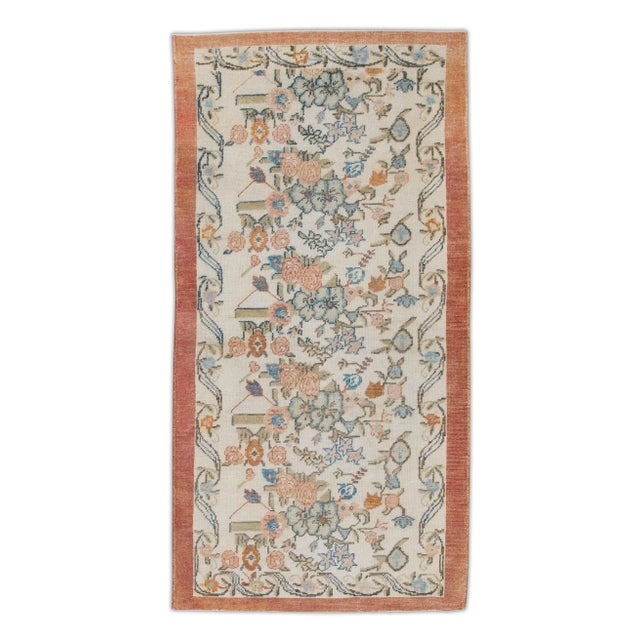 Vintage Turkish Rug 3'3" x 6'6" For Sale In Houston - Image 6 of 6