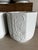 Ceramic Set of Four Limoges Glazed White Pottery Octagonal Planters With Floral Motif ~ Made in France For Sale - Image 7 of 10