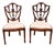 Hepplewhite Style Shield-Back Dining Chairs, Set of 2 For Sale