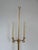 Gilded Brass Floor Lamp in the style of Gio Ponto, 1970s For Sale - Image 10 of 18