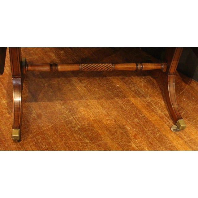 Early 19th Century C. 1810 English Regency Period Sofa Table For Sale - Image 5 of 7