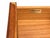 Wood Hekman Burl Walnut Mid Century Campaign Desk For Sale - Image 7 of 8