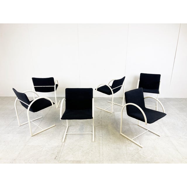 Postmodern Cirkel Dining Chairs from Metaform, 1980s, Set of 6 For Sale - Image 9 of 16