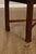 Chinese Chippendale Style Glass Top Mahogany Dining Table For Sale - Image 16 of 18
