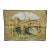 French Wall Hanging Tapestry Jacquard Ponte Vecchio Bridge Landscape For Sale