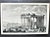 Original 1753 Print by Robert Wood, London, The Ruins of Palmyra, Plate XXXI, Known as The Small Temple, The Temple of...
