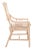 2020s Rattan Chair, Natural whitewash For Sale - Image 5 of 10