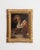 1940s France Amber Canvas Painting For Sale - Image 13 of 16