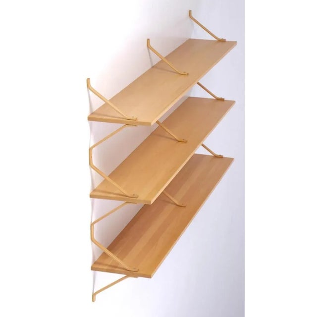 Shelves Model Mi 1050 attributed to Bruno Mathsson, Sweden, 1960s, Set of 2 For Sale - Image 9 of 13