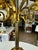 Single Antique Gothic Revival Brass 6 Light Candelabra For Sale - Image 16 of 18
