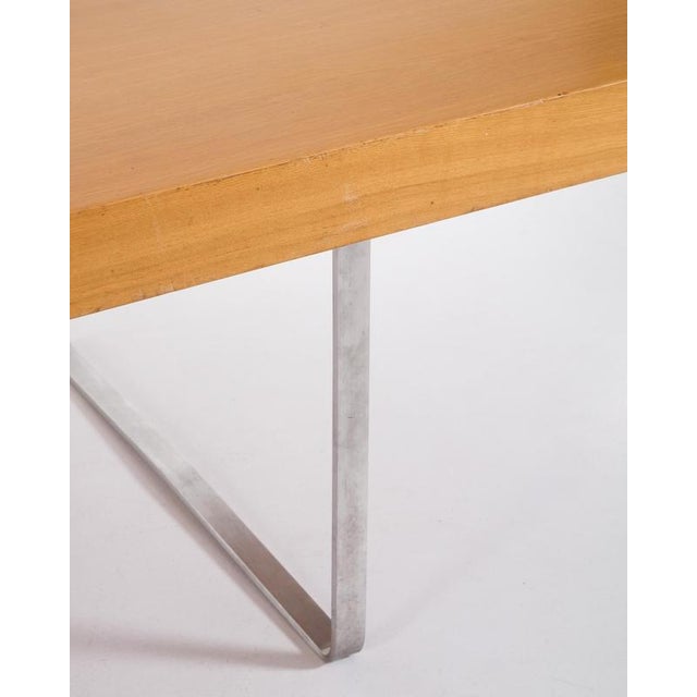 JH 810 Oak Desk attributed to Hans J. Wegner, Denmark, 1970s For Sale - Image 14 of 15