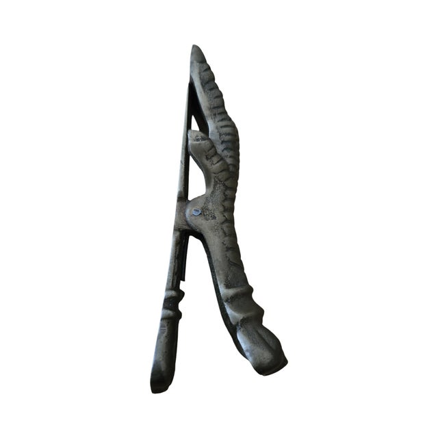 Early 20th Century Antique Eagle / Pheasant Mail Clip For Sale - Image 5 of 6