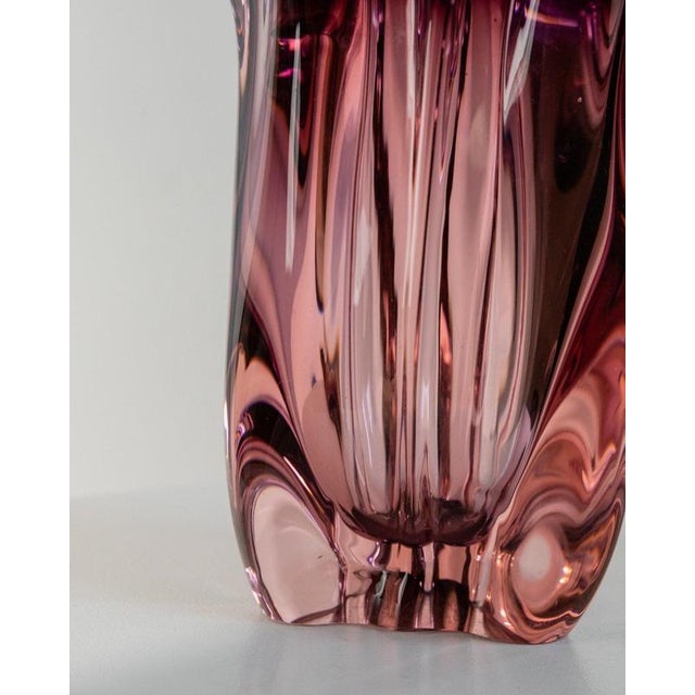 Vintage Murano Glass Vase, 1960s For Sale - Image 6 of 12