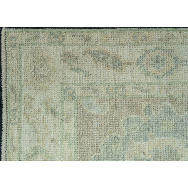 Early 21st Century Turkish Oushak Rug 2'2" x 5' #19368 For Sale - Image 5 of 8