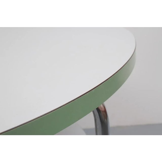 Art Deco Loop Table in Steel Tube, 1930 For Sale - Image 9 of 12