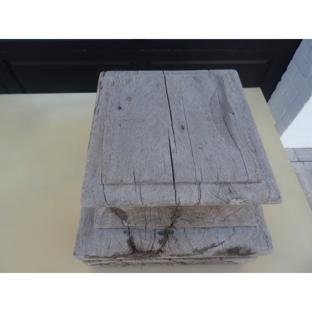 19th Century 19th Century Architectural Wood Capital For Sale - Image 5 of 7