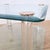 Hollywood Regency Hollywood Regency Side Glass Table, 1970s For Sale - Image 3 of 6