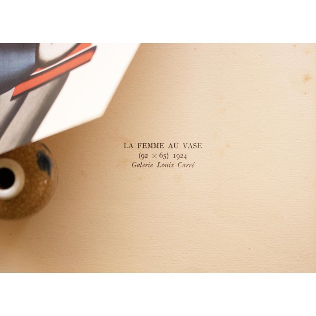 1940s 1948 After Fernand Léger "The Woman With Vase", First Edition Offset Lithograph For Sale - Image 5 of 7