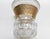 Hollywood Regency Vintage Moser Glassworks 24k Gold Incrusted Cut Crystal Vase For Sale - Image 3 of 10