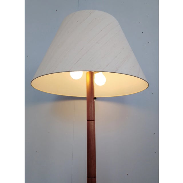 Danish Floor Lamp in Teak from Domus For Sale - Image 4 of 12