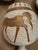 Bitossi Vintage Bitossi Chalice Vase, Gold Horse Motif For Sale - Image 4 of 8